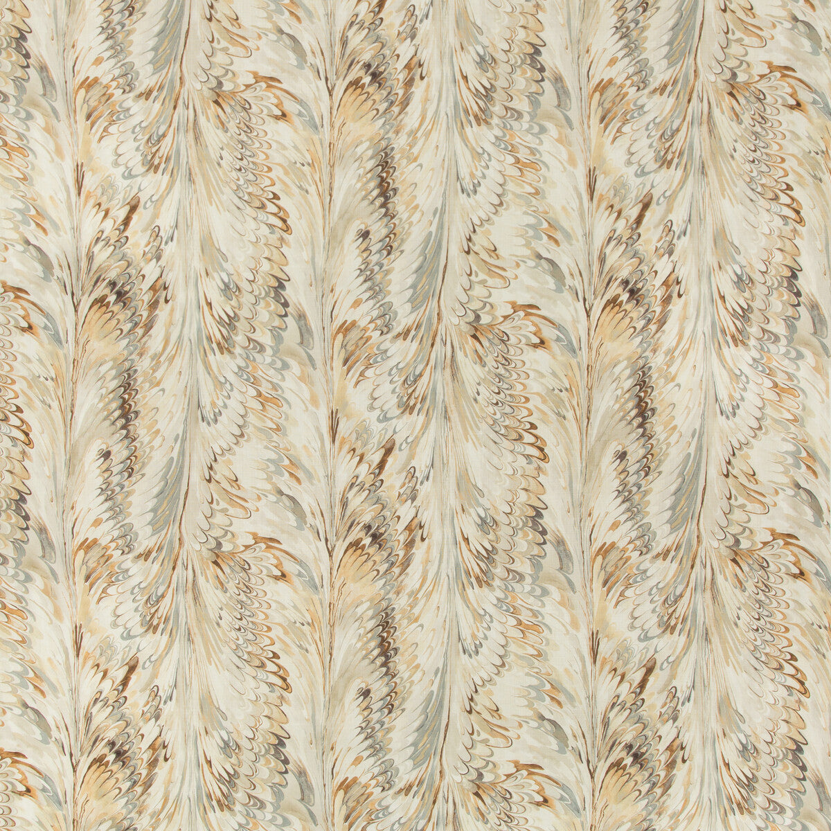 LEE JOFA 2019114.164.0 TAPLOW PRINT SAND/DOVE Fabric - Eade's Wallpaper