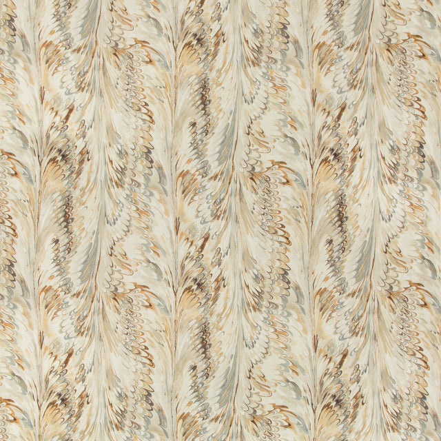 LEE JOFA 2019114.164.0 TAPLOW PRINT SAND/DOVE Fabric - Eade's Wallpaper