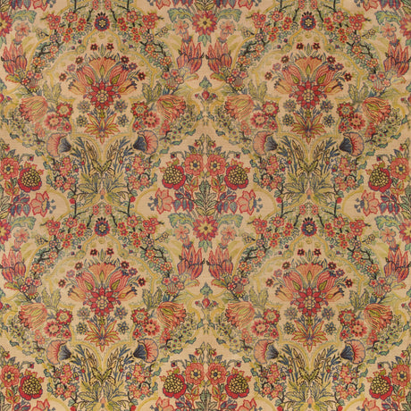 LEE JOFA 2019115.735.0 TETBURY VELVET MULTI Fabric - Eade's Wallpaper