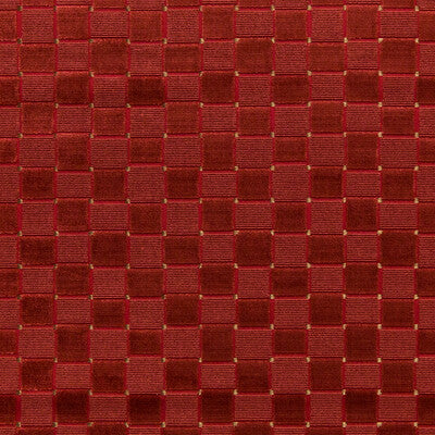 LEE JOFA 2019118.19.0 LEVENS VELVET RUBY Fabric - Eade's Wallpaper
