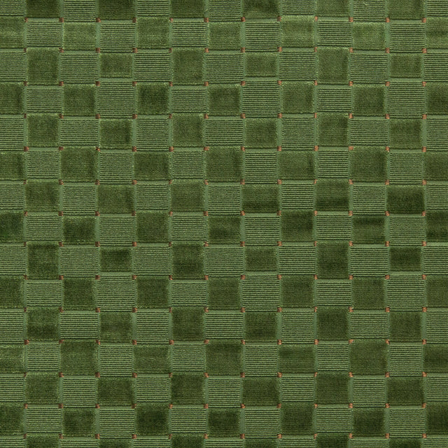 LEE JOFA 2019118.3.0 LEVENS VELVET LEAF Fabric - Eade's Wallpaper