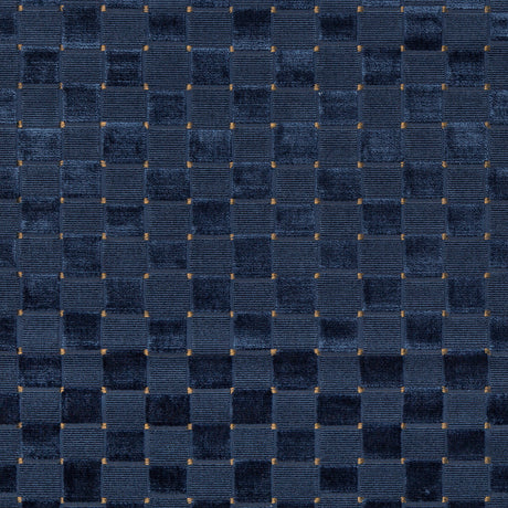 LEE JOFA 2019118.50.0 LEVENS VELVET NAVY Fabric - Eade's Wallpaper