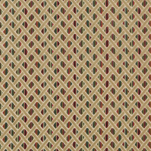 LEE JOFA 2019120.174.0 BOURNE VELVET MULTI Fabric - Eade's Wallpaper
