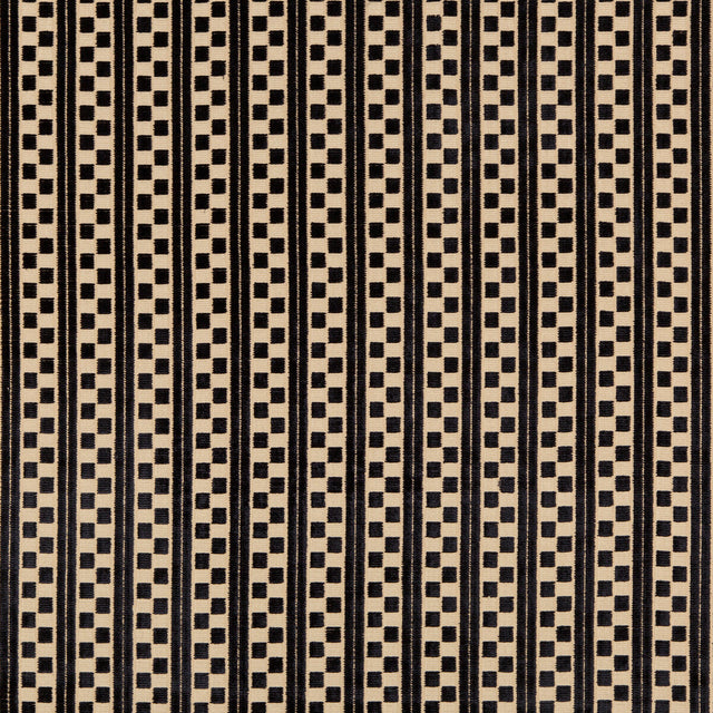 LEE JOFA 2019121.168.0 LAWRENCE VELVET JET Fabric - Eade's Wallpaper