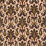LEE JOFA 2019123.195.0 BRONWEN VELVET RED/BLUE Fabric - Eade's Wallpaper