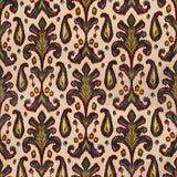 LEE JOFA 2019123.195.0 BRONWEN VELVET RED/BLUE Fabric - Eade's Wallpaper