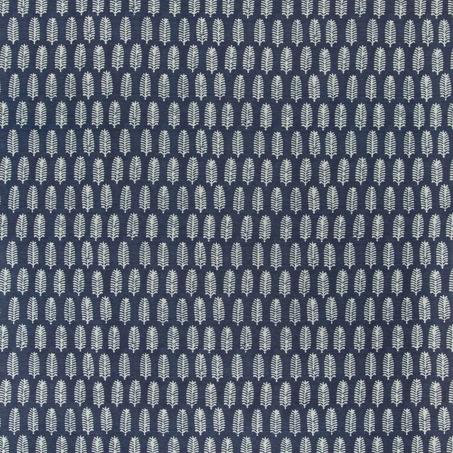 LEE JOFA 2019127.501.0 PALMIER INDIGO Fabric - Eade's Wallpaper