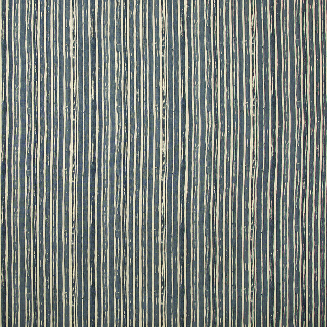 LEE JOFA 2019151.50.0 BENSON STRIPE INK Fabric - Eade's Wallpaper