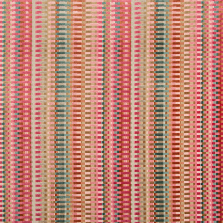 LEE JOFA 2019153.7075.0 PICKET MULTI/RUSSET Fabric - Eade's Wallpaper