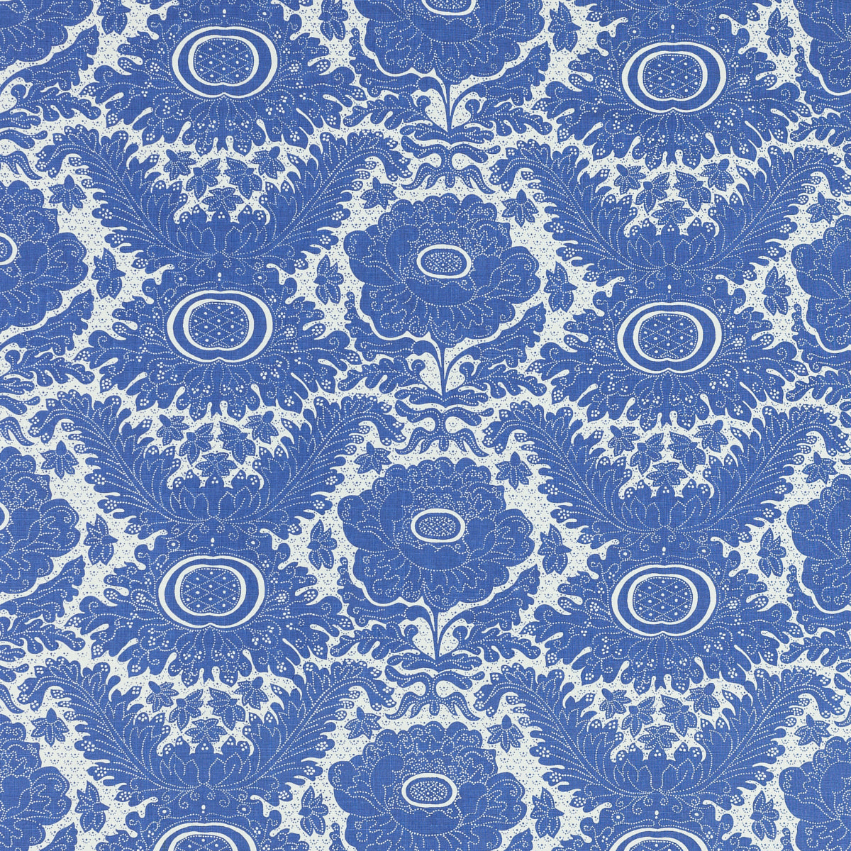 Schumacher 201B18 ANANAS BY RAOUL in CIEL Fabric - RAOUL TEX