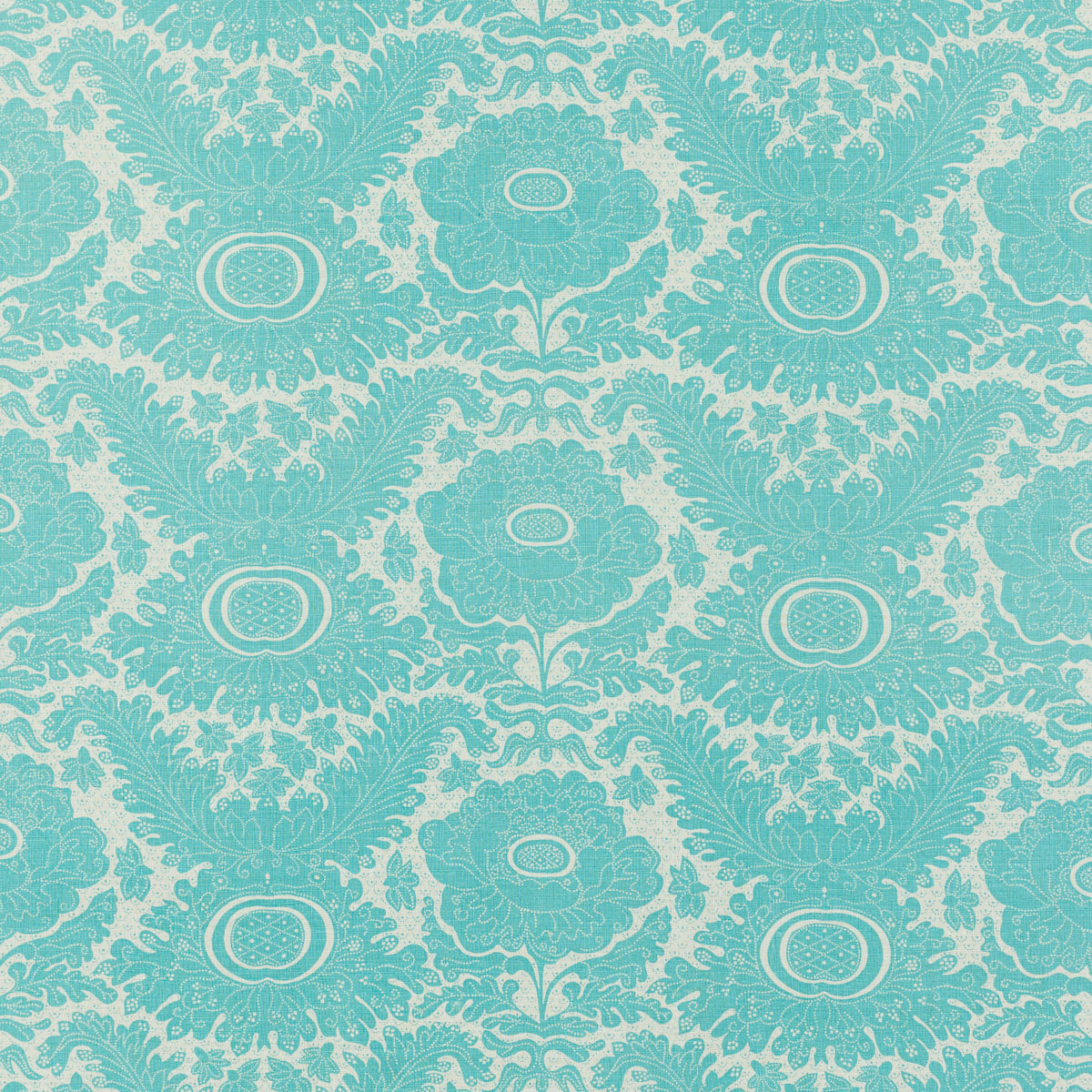 Schumacher 201N80 ANANAS BY RAOUL in LAKE Fabric - RAOUL TEX