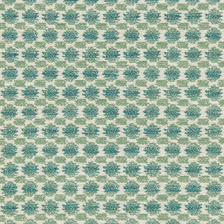 LEE JOFA 2020100.13.0 LANCING WEAVE AQUA Fabric - Eade's Wallpaper