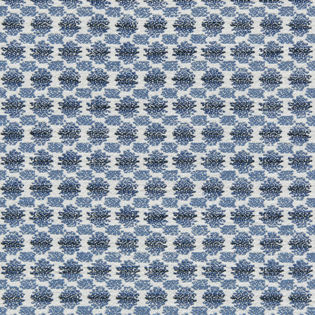 LEE JOFA 2020100.5.0 LANCING WEAVE BLUE Fabric - Eade's Wallpaper