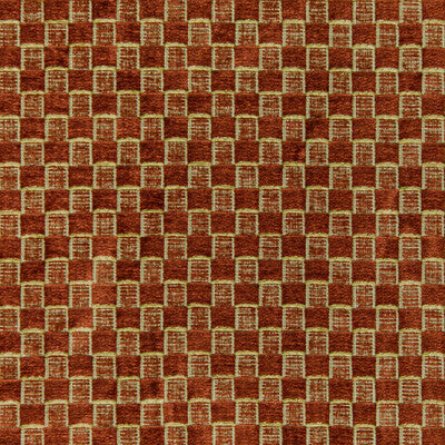 LEE JOFA 2020101.24.0 ALLONBY WEAVE CINNABAR Fabric - Eade's Wallpaper