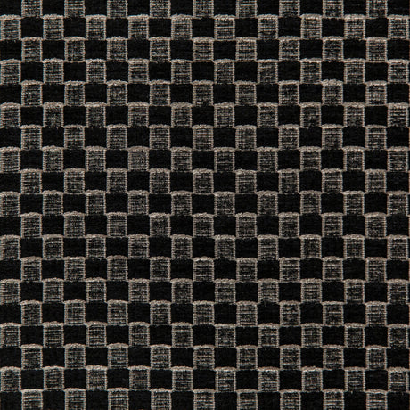 LEE JOFA 2020101.8.0 ALLONBY WEAVE JET Fabric - Eade's Wallpaper