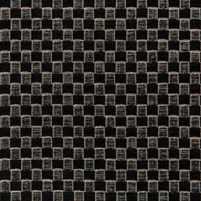 LEE JOFA 2020101.8.0 ALLONBY WEAVE JET Fabric - Eade's Wallpaper