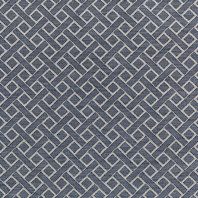 LEE JOFA 2020102.50.0 MALDON WEAVE NAVY Fabric - Eade's Wallpaper