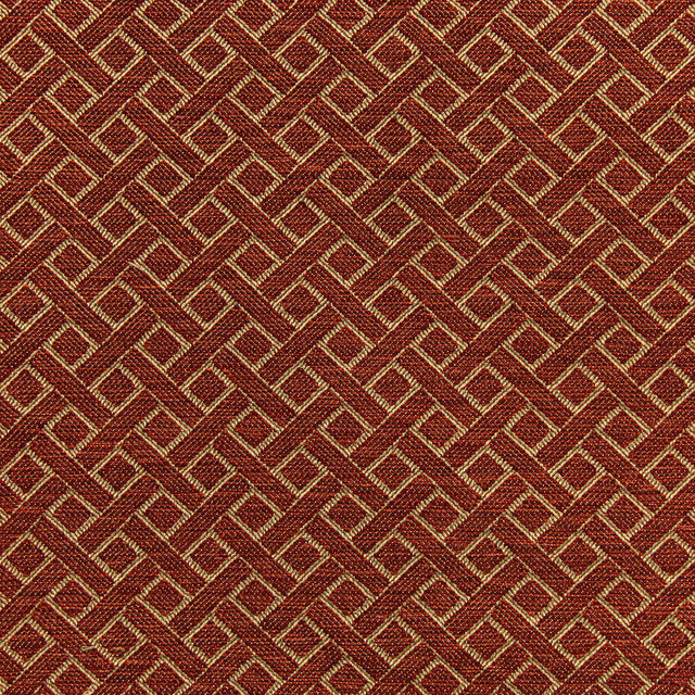 LEE JOFA 2020102.919.0 MALDON WEAVE BRICK Fabric - Eade's Wallpaper
