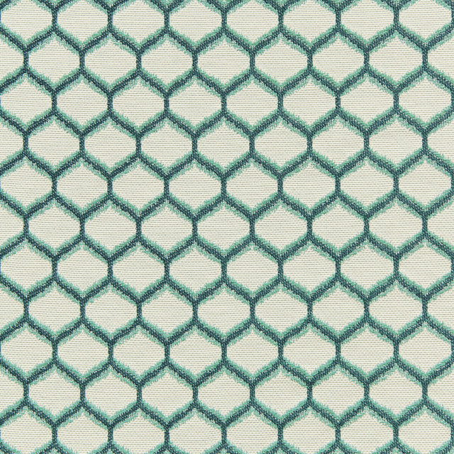 LEE JOFA 2020105.313.0 ELMLEY WEAVE AQUA Fabric - Eade's Wallpaper