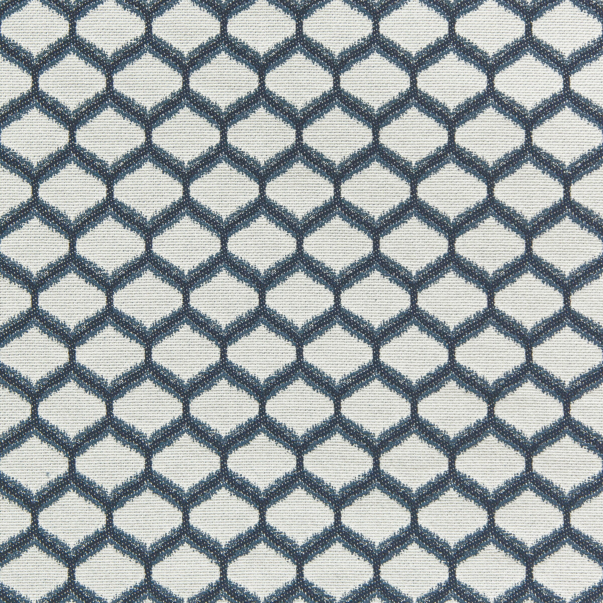 LEE JOFA 2020105.50.0 ELMLEY WEAVE NAVY Fabric - Eade's Wallpaper