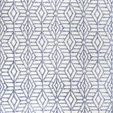 LEE JOFA 2020113.155.0 BAMBOO CANE BLUE Fabric - Eade's Wallpaper