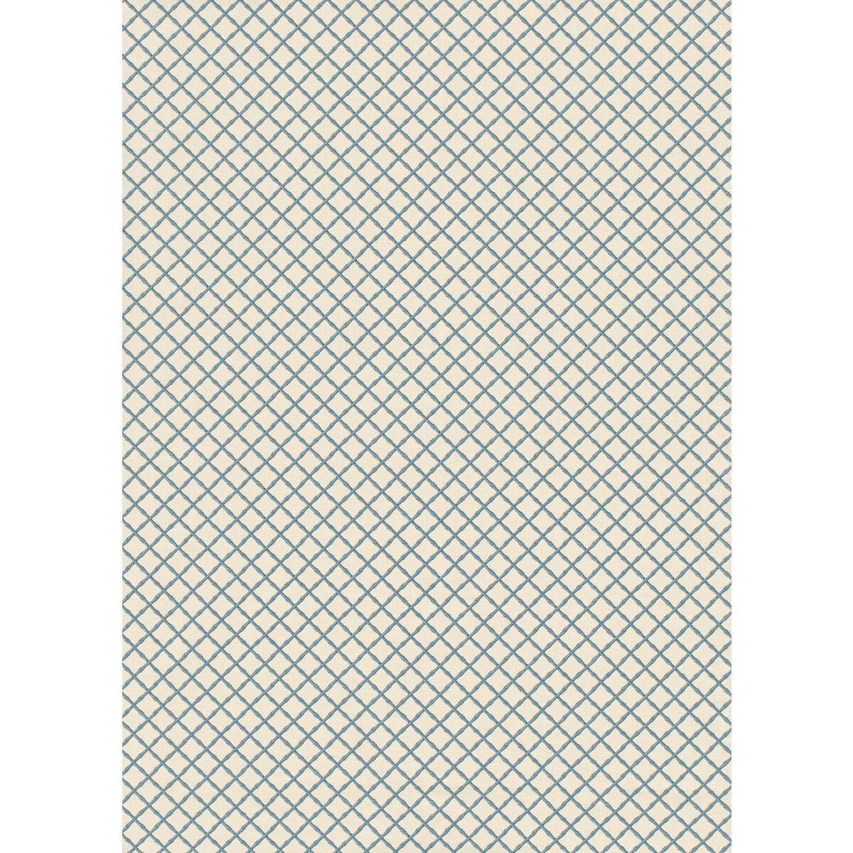 LEE JOFA 2020115.5.0 BAMBOO TRELLIS BLUE Fabric - Eade's Wallpaper