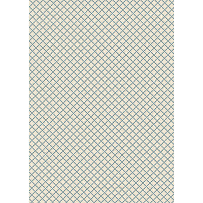 LEE JOFA 2020115.5.0 BAMBOO TRELLIS BLUE Fabric - Eade's Wallpaper