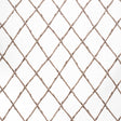 LEE JOFA 2020116.1116.0 BARE TWIG TRELLIS BRO/WHI Fabric - Eade's Wallpaper