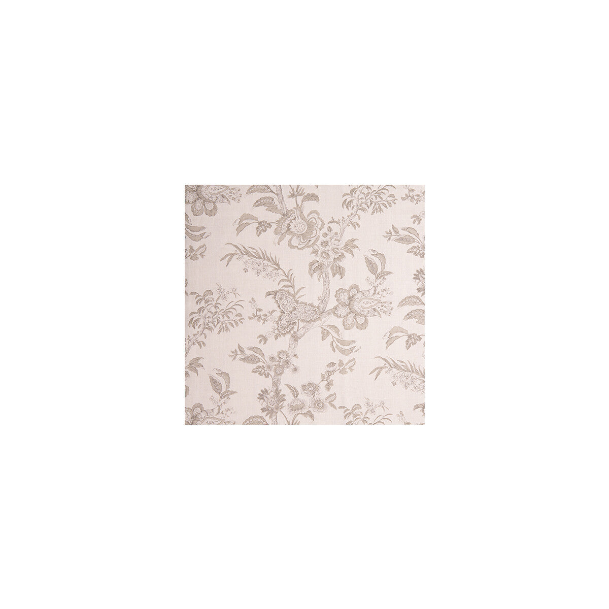 LEE JOFA 2020118.1066.0 BEIJING BLOSSOM TAUPE Fabric - Eade's Wallpaper