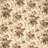 LEE JOFA 2020129.610.0 DE LA TOUR PLUM/BROW/ECRU Fabric - Eade's Wallpaper