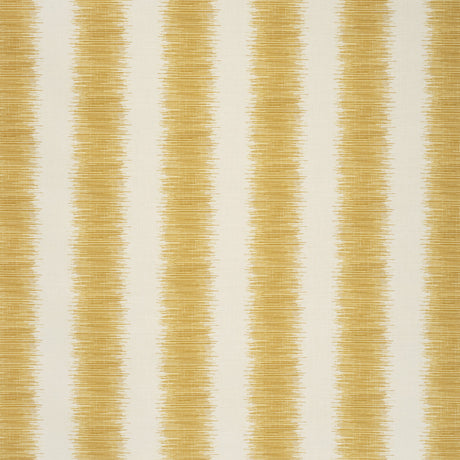 LEE JOFA 2020135.416.0 HAMPTON STRIPE AMBER/ECRU Fabric - Eade's Wallpaper