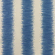 LEE JOFA 2020135.516.0 HAMPTON STRIPE BLUE/ECRU Fabric - Eade's Wallpaper