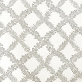 LEE JOFA 2020137.106.0 LEAF TRELLIS TAUPE Fabric - Eade's Wallpaper