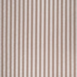 LEE JOFA 2020146.1616.0 MELBA STRIPE BROWN/ECRU Fabric - Eade's Wallpaper