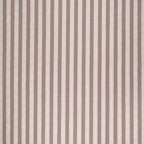 LEE JOFA 2020146.1616.0 MELBA STRIPE BROWN/ECRU Fabric - Eade's Wallpaper