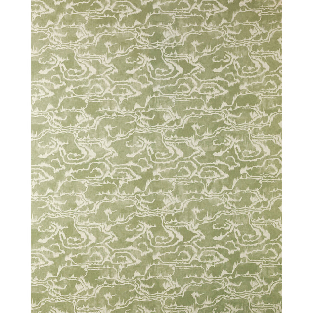 LEE JOFA 2020162.3.0 RIVIERE GREEN Fabric - Eade's Wallpaper