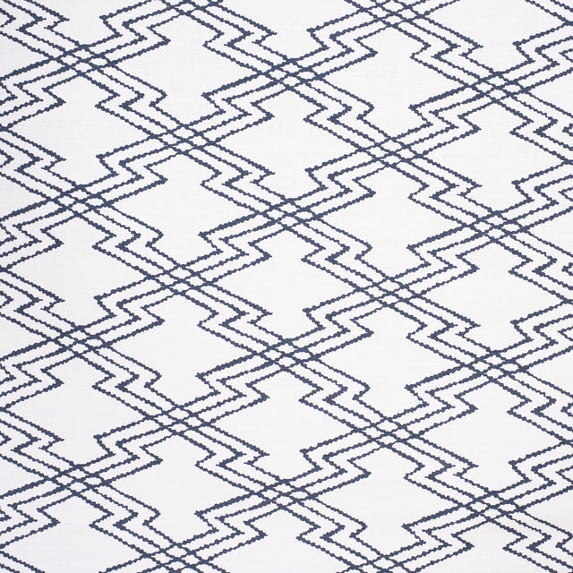 LEE JOFA 2020169.50.0 VIA KRUPP BIS NAVY Fabric - Eade's Wallpaper