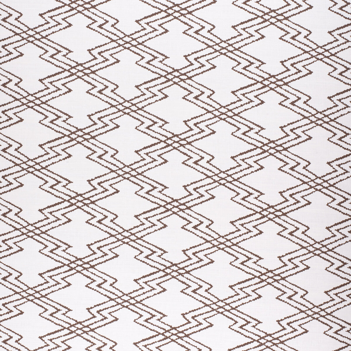LEE JOFA 2020169.6.0 VIA KRUPP BIS BROWN Fabric - Eade's Wallpaper