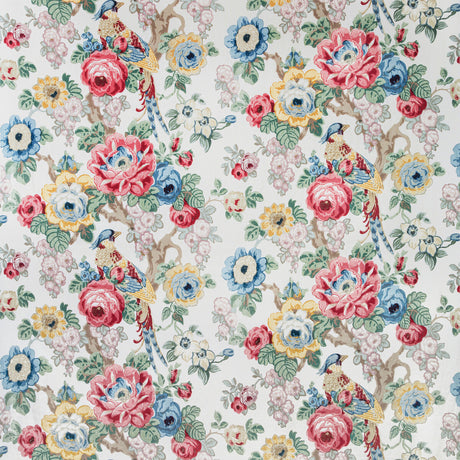 LEE JOFA 2020181.1945.0 AVONDALE PRINT ROSE/GOLD Fabric - Eade's Wallpaper