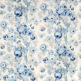LEE JOFA 2020181.515.0 AVONDALE PRINT BLUE/SLATE Fabric - Eade's Wallpaper