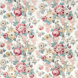 LEE JOFA 2020181.954.0 AVONDALE PRINT RUBY/SPICE Fabric - Eade's Wallpaper