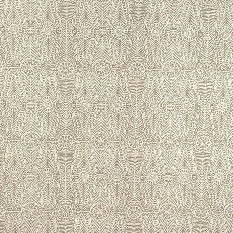 LEE JOFA 2020184.116.0 DRAYTON PRINT BUFF Fabric - Eade's Wallpaper