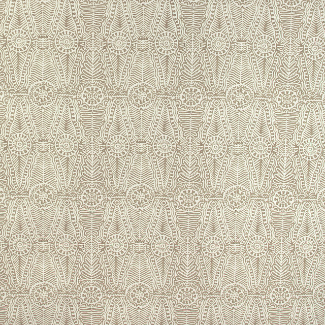 LEE JOFA 2020184.116.0 DRAYTON PRINT BUFF Fabric - Eade's Wallpaper