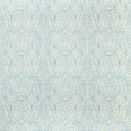 LEE JOFA 2020184.13.0 DRAYTON PRINT AEGEAN Fabric - Eade's Wallpaper