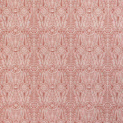 LEE JOFA 2020184.24.0 DRAYTON PRINT RUST Fabric - Eade's Wallpaper