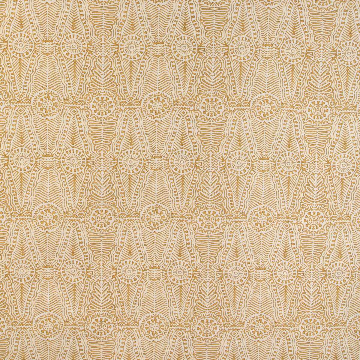 LEE JOFA 2020184.40.0 DRAYTON PRINT MAIZE Fabric - Eade's Wallpaper