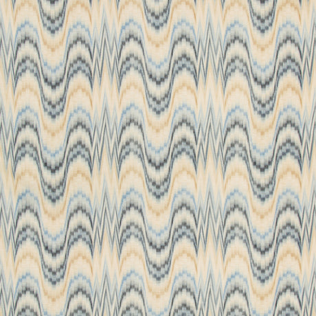LEE JOFA 2020185.550.0 JASPER PRINT CAPRI/INDIGO Fabric - Eade's Wallpaper