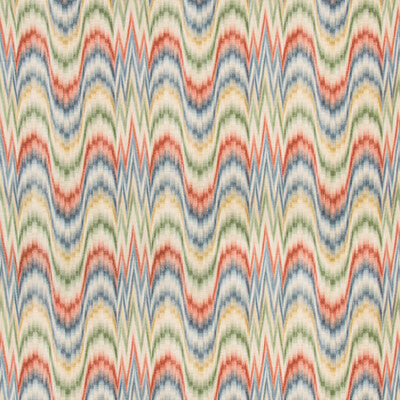 LEE JOFA 2020185.953.0 JASPER PRINT BRICK/POOL Fabric - Eade's Wallpaper