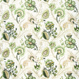LEE JOFA 2020186.311.0 WIMBERLY PRINT LEAF/PEBBLE Fabric - Eade's Wallpaper