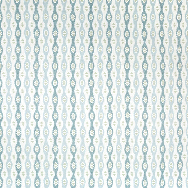 LEE JOFA 2020187.135.0 ELBA PRINT CHAMBRAY Fabric - Eade's Wallpaper